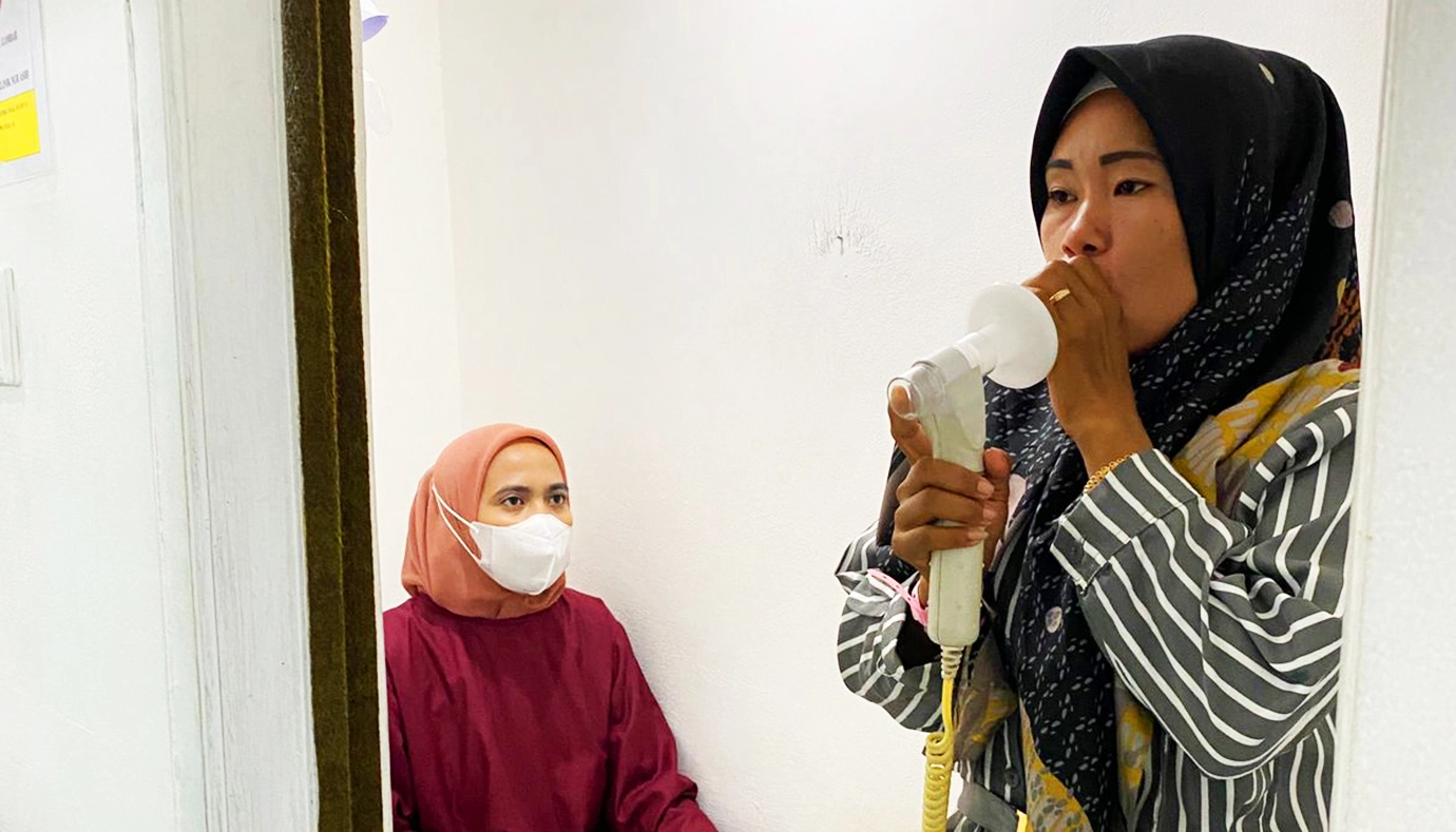 pemeriksaan spirometri klinik nur asih samarinda
